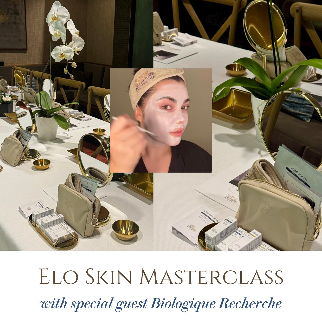 Masterclass Event with Biologique Recherche - Thur. Nov 6th 11 am-1 pm
